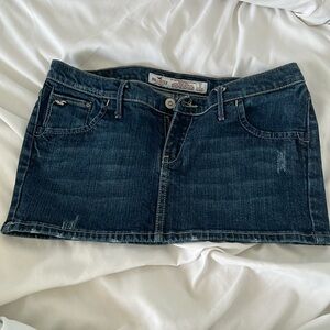Hollister Jean Mini Skirt